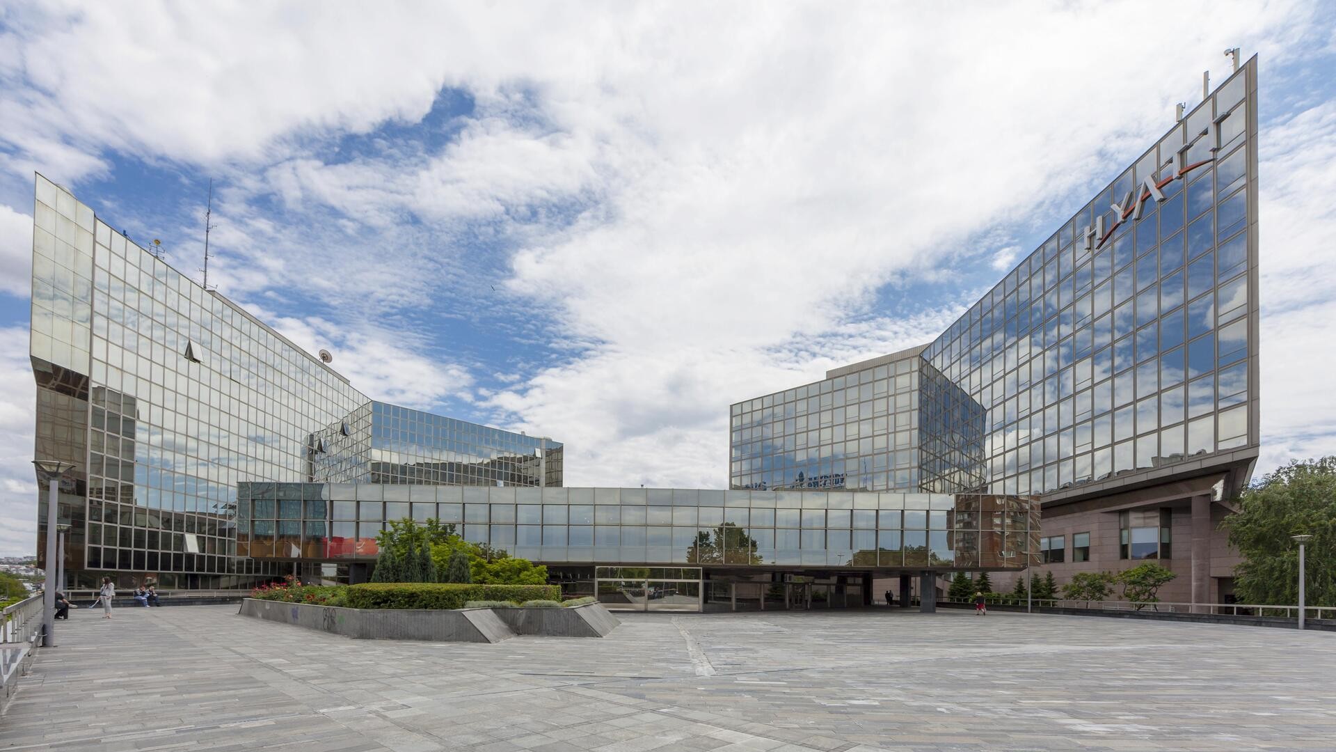 Пятизвездочный отель Hyatt Regency Belgrade.