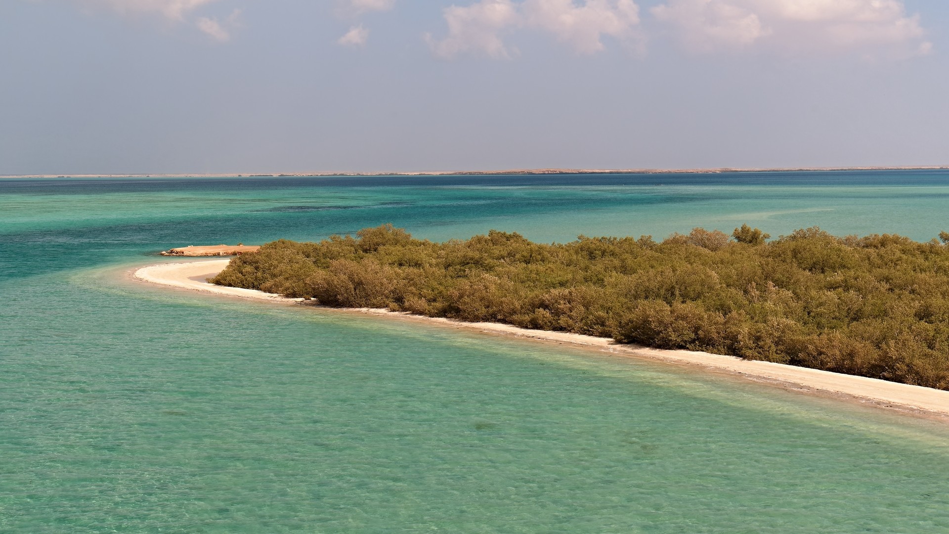 Побережье острова Саджид и Красное море, Фарасанские острова.
