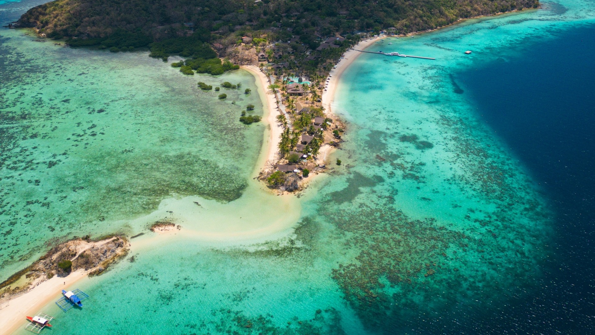 Курорт Two Seasons Coron Island Resort, остров Корон, Палаван.